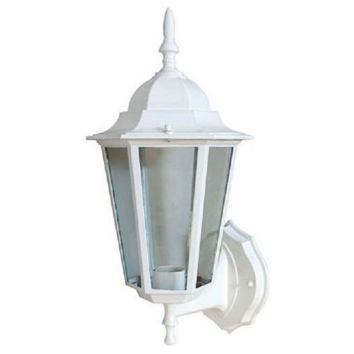 Светильник садово-парковый Feron 6101 220В 100Вт Е27 IP44 Белый 400х185х215мм картинка 